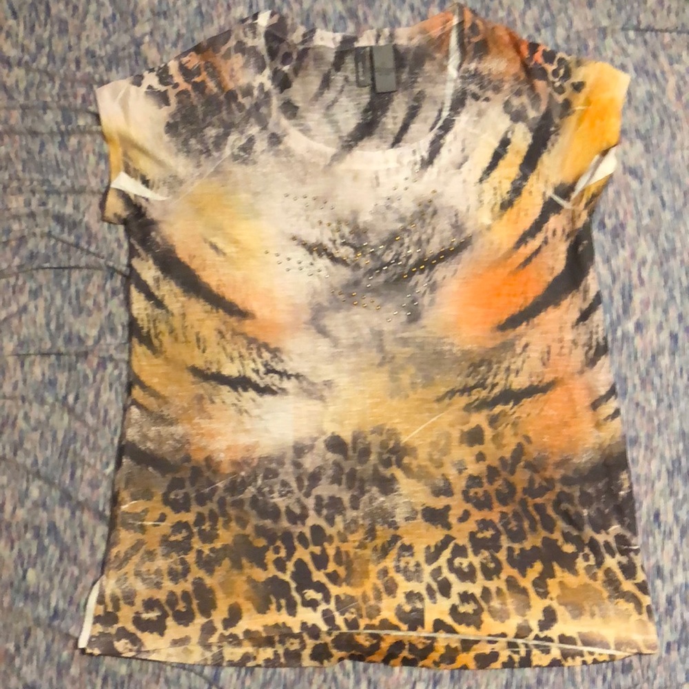 Burn out style top